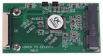 Daweglop Msata PCI-E 1,8 Ssd bis 40 Pin ZIF Kabel Konverter Karte