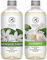 Raumduft Diffuser Nachfüller Monoi de Tahiti & Jasmin 1L - 2x500ml - Nachfüller Set für Duftdiffusor - Reed Diffuser Refill - Raumbeduftung - Zimmerduft - Diffuser Nachfüllen - Raumluft
