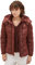 TOM TAILOR Damen 1037565 Steppjacke mit Abnehmbarer Kapuze, 30337-raisin, M