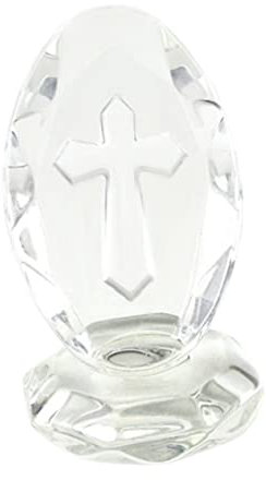 TOYANDONA Adornos De Cruz De Cristal Artesanía De Cristal para Mesa Objetos De Arte Coleccionables para Centros De Mesa