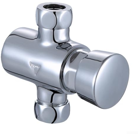 Robinet de douche à fermeture automatique avec bouton poussoir pour salle de bain, piscine, écoles
