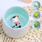 Bocguy Tasse 3D, tasse de vache, tasse mignonne en forme d'animal, tasses en céramique, tasse 3D mignonne, tasses amusantes, cadeaux pour Noël, anniversaire (350 ml)