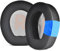 INF INF Replacement Ear Pads for JBL Quantum 800/Q800/600/Q600, Ear Pads Made of Artificial Leather Memory Foam, High-Density Noise Isolation Foam, Black 1 Pair