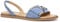 Geox Damen D NAILEEN A Slide Sandal, Lt Blue, 37.5 EU