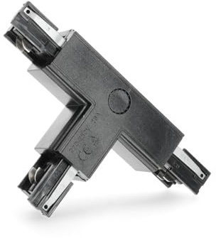 Verbinder T extern SCHWARZ für LED NEXTRACK Komponenten 3-Phasen-Schienen-Set (Verbinder T extern SCHWARZ)