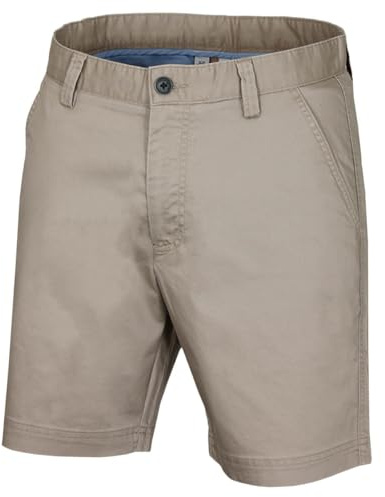 Calvin Klein Mens 2026 Campus Chino Lightweight Stretch Golf Shorts