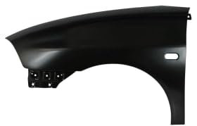 Kotflügel vorne L (mit Blinkerloch, verzinkt, Zertifikat TÜV) passend für: Seat Cordoba 6L, IBIZA III 6L 02.02-11.09