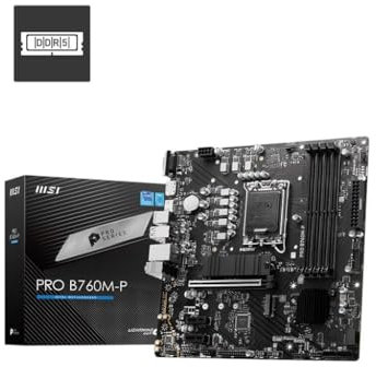 MSI Placa Base Pro B760M-B DDR4 mATX LGA1700