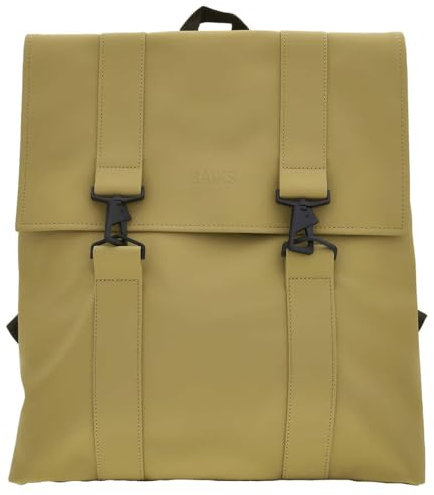 RAINS Msn Bag Sac à dos unisexe - adulte (paquet de 1), Moutarde, Taille Unique