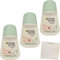 usy Bundle für Garnier Mineral Deo Roll-on Hyaluronic Care 48h 3er Pack (3x50ml Flasche) + usy Block
