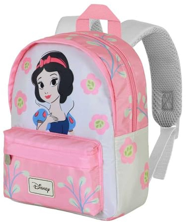 Disney Schneewittchen Flower-Joy Kindergartenrucksack, Rosa, 22 x 27 cm, Kapazität 5 L
