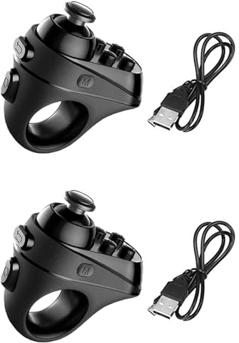 Frewurwer 2X Contrôleur VR Manette de Sans Manette de Sans Bluetooth 3D VR Lunettes de Réalité Virtuelle Casque Télécommande