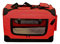 walexo Faltbare Hundebox Hundetransportbox Katzentransportbox Katzenbox (ROT, XL)