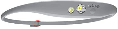 Knog Unisex – Erwachsene Quokka Stirnlampe, Cool Grey, One Size