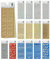 Ursus 59260003 - Kreativ Sticker Set Everyday 3, Set mit 15 verschiedenfarbigen Stickerbogen, selbstklebend, leicht abziehbar, geeignet zur Kartengestaltung