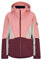 Ziener Damen TAIMI Ski-Jacke/Winter-Jacke | warm, atmungsaktiv, wasserdicht, pink vanilla stru, 36