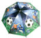 Yuhu.kids Regenschirm Kinder | Schirm | Stockschirm | Fußball | Automatik | 78 cm | Fussball Geschenke Jungen | Regenschirm Schule | Fussball | Geburtstagsgeschenk
