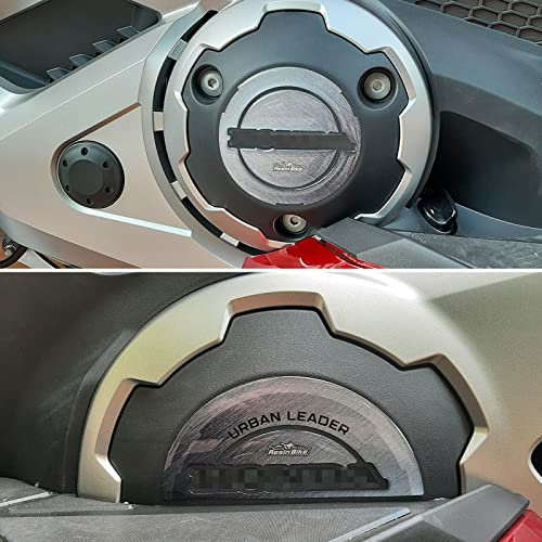 Resin Bike Adhesivos de Moto Compatibles con Honda Forza 750 2021-2024. Protección Carter de Variador Contre Choques y Arañazos de Scooter. Pegatinas 3D Resinadas Made in Italy