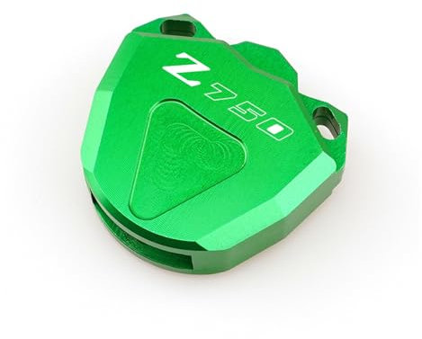 RIKOL Moto Coques de clé pour Kawasaki Z750 Z750S 2004-2012 Moto CNC Accessoires Porte-clés Coque et Porte-clés chaîne brodée Porte-clés (Color : 4, Size : One Size)