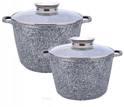 SET VON 2 10L + 14L ZL-8547 Topfset Induktion, Töpfe beschichtet, Kochtopf Set| Kochgeschirr Set, Topfset induktionsgeeignet
