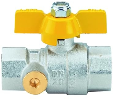 Kugelhahn mit vollem Anschluss für Gas 1 ff
