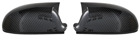 Spiegelkappen Für Golf 5 MK5 Für GTI Für Jetta 5 Für Passat B6 B 5,5 Seite Flügel Spiegel Abdeckungen Kappen Für VW Für Sharan Für Golf 5 6Plus Variante EOS Spiegelabdeckung (Farbe : Carbon fiber pat