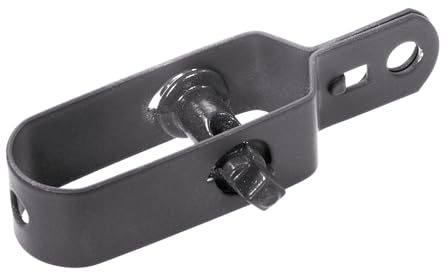 Alberts 832322 Tendeur de câbles | zingué, plastifié anthracite métallique | taille 2 | longueur 100 mm | kit de 50