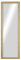 CHELY INTERMARKET MOD128 Espejo Pared Vertical Decorativo Grande Estilo Moderno Marco Madera Cuerpo Entero Elegante 35x100 cm Pino Ideal Recibidor Dormitorio Baño Incluye Kit Montaje