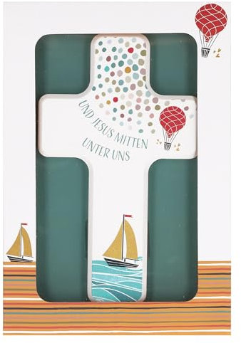 Und Jesus mitten unter uns: Kinderholzkreuz