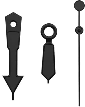 The Lord of the Tools 1 set di movimenti per orologio, lancette nere e grigie, compatibili con orologi Seiko compatibile con 7s26 7s36 6r15 4r15 4r35 6309 7002 NH35