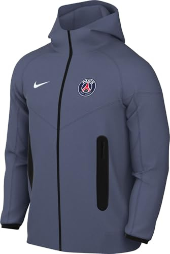 Paris Saint-Germain Tech Windrunner Nike - Giacca da calcio in pile, da uomo, HJ6432