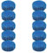 Stellastar 10pcs Toilet Cistern Blocks Blue Block Bathroom Bowl Cleaner Freshener Loo Tablets
