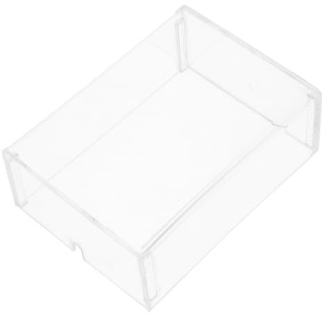 CIYODO Transparent Acrylic Mouse Cover Scratch Resistant Protector for Gaming Gear for Mouse and Keyboard Easy to Clean Acrylic Dust Cover for Computer Desk Organization