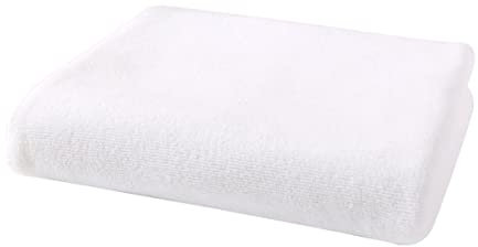 BESTYASH Mikrofaser-badetuch Weiß Schnelltrocknendes Duschtuch Aus Bambusfaser Und Polyester Für Bad Strand Spa Reisen Schwimmen Camping Waschlappen