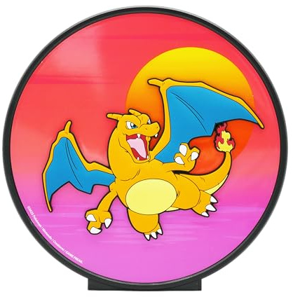 POKÉMON-Leuchtdekoration GLURAK SUNSET- 20 cm -USB-C
