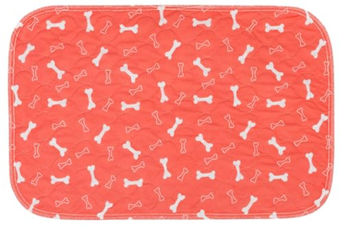 Tapis hygiéniques lavables pour chiens, réutilisables et lavables, gris, rose, marron clair, tapis de pot pour chien, tapis absorbant, séchage rapide, pour dressage, pot, urine, intérieur, cage