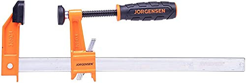 Pony Jorgensen POJ3706HD - Morsetto a barra in acciaio resistente, 6 cm, colore: Arancione