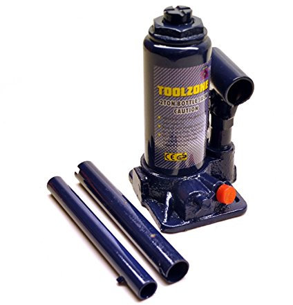 2tonnes, cric-Bouteille hydraulique télescopique vérin de relevage en Valise de Transport 2000kg Voiture TE426