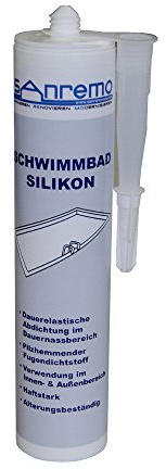 Sanremo Lot de 6 flacons de silicone pour salle de bain 310 ml Couleurs RAL 5013 (4,51€/100ml)