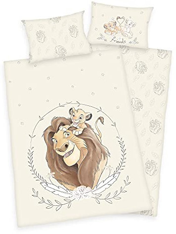 Disney König der Löwen Simba Mufasa Baby Bettwäsche Set Lion Guard 100x135cm