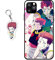 Staremeplz Compatible with iPhone 12 Pro Max Case Anime Design [With Figure Keychain], Soft Silicone Flexible TPU Animation Phone Case for iPhone 12 Pro Max