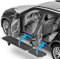 uProtect Auto Einstiegsleisten Schutz für Skoda Octavia Combi 4 (IV) NX5 I 2020-2025 - Schutzfolie Autotür Zubehör Zierleisten Lackschutzfolie Carbon Schwarz