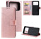 CoverKingz Handyhülle kompatibel mit Xiaomi Mi 11 Ultra - Handytasche mit Kartenfach Klapphülle Case - Handy Hülle klappbar Motiv Mandala Rosegold