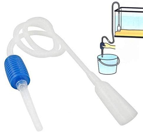 Bontannd 170cm Flüssigkeitsübertragung Pumpe Für Fischtank Kunststoff Siphon Pump Vakuum Kies Wasser Filter Reiniger Aquarium Reinigung Wasserwechsel