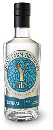 Y-Gin 50cl 40% ABV Made by Ellers Farm Distillery
