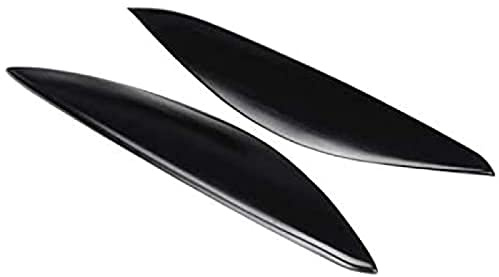 Augenbrauen-Abdeckung Autoscheinwerfer-Augenbrauen-Abdeckungs-Ordnungs-Fiberglas-Scheinwerfer-Lampen-Augenlid-Aufkleber, für Vauxhall/Opel Signum Vectra C Facelift 2006-2016 Scheinwerfer-Augenbraue