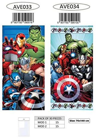 Avengers Mikrofaser-Handtuch, 70 x 140 cm, 240 g