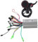 BuyWeek Elektrofahrrad Motor Controller Kit, 36V 250W 350W Elektroroller Motor Controller LCD Display Panel mit Schalthebel für E-Bike E-Scooter(36V)