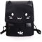 Kawaii Rucksack Katze niedlich ästhetisch Kitty Anime Miau Tier Schulbedarf japanische Büchertasche schwarz große Kapazität, weiße katze, Large, Daypack Rucksäcke