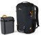 Lowepro Trekker Lite SLX 120, Sac à Dos pour Appareil Photo Compact avec Poche pour Tablette, Sac pour Appareil Photo Hybride, Fixation pour Trépied, Porte-Bouteille, Noir
